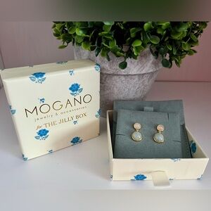 Brand new - Mogano Jade Jilly earrings from the Summer 2025 Jilly Box